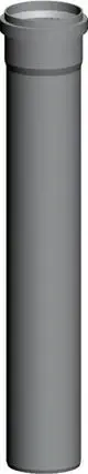 Wolf-Abgasrohr-DN200-einwandig-1000-mm-aus-PP-2651361 gallery number 1